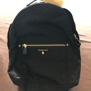 Michael Kors Nylon Kelsey LG Backpack